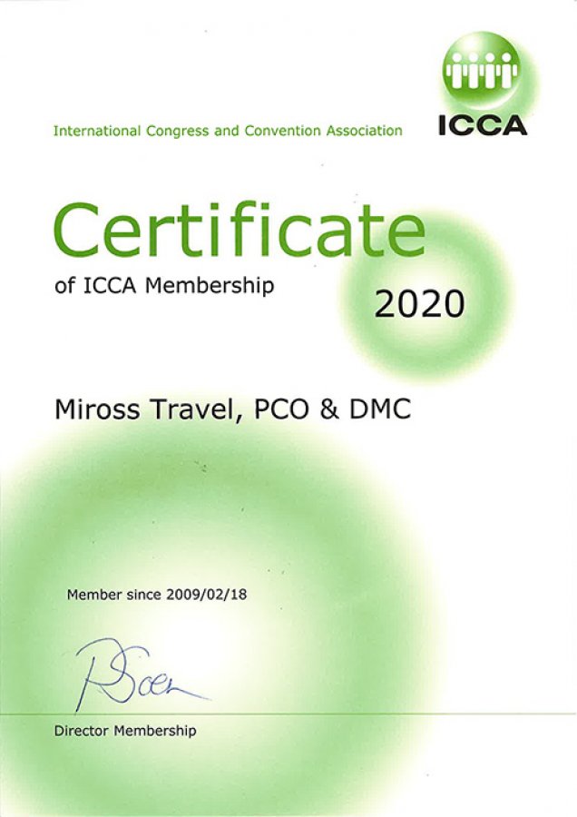 10+ years of ICCA membership