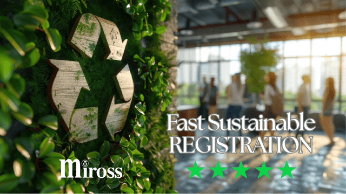 The first eco fast registration in the region